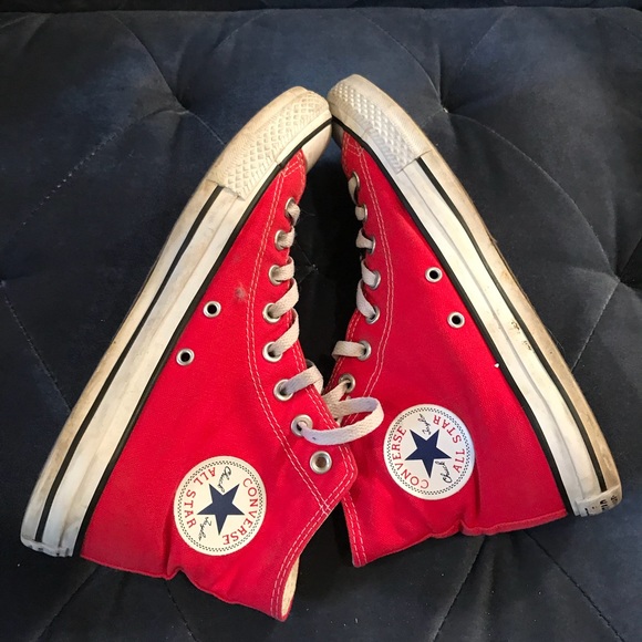 Converse Shoes - Converse - High Top - Red